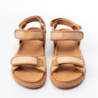 Everyday Ease - Camel Velcro Sandals - view 4