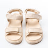 Everyday Ease - Beige Velcro Sandals