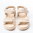 Everyday Ease - Beige Velcro Sandals - view 4