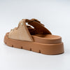 Diva Dual Buckle - Camel Slides