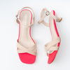 Riviera Sandal - Fushia Heels