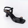 Dune Chic - Black Casual Sandal