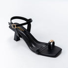 Dune Chic - Black Casual Sandal - view 3
