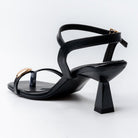 Dune Chic - Black Casual Sandal - view 4