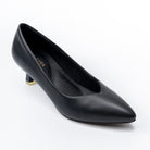 Noir Grace - Black Kitten Heels - view 3