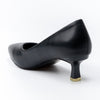 Noir Grace - Black Kitten Heels