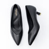Noir Grace - Black Kitten Heels