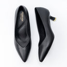 Noir Grace - Black Kitten Heels - view 6