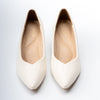 Noir Grace - White Kitten Heels