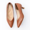 Noir Grace - Brown Kitten Heels