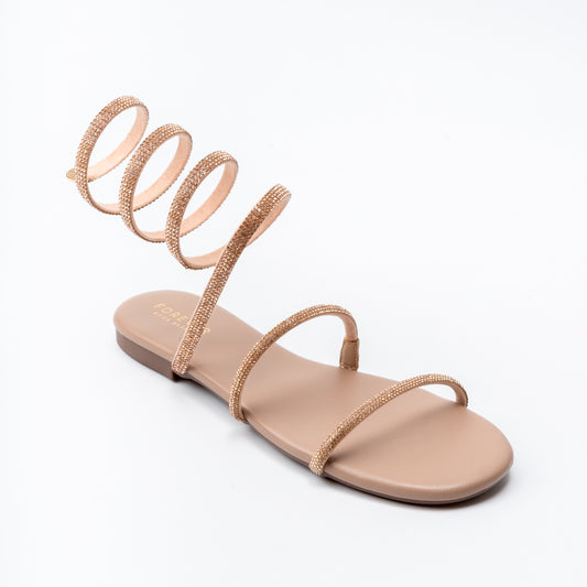 Sole Warrior - Rose Gold Flats