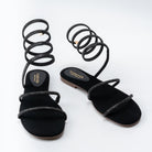 Sole Warrior - Black Flats - view 6