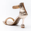 Starlit Muse - Gold Partywear Heels