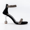 Starlit Muse - Black Partywear Heels