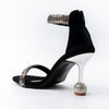 Starlit Muse - Black Partywear Heels