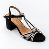 Twilight T-Strap - Black Sandal