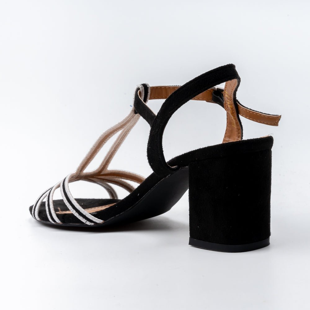 Twilight T-Strap - Black Sandal - view 4