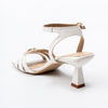 The Squarelink - White Charm Heels