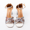 Snake Forever Comfort - White Heel Sandals