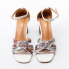 Snake Forever Comfort - White Heel Sandals - view 5