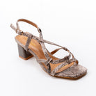 Square ‑ Toe Strappy - Grey Heel - view 2