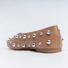 The Meteor Embellished - Khaki Flats - view 6