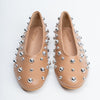 The Meteor Embellished - Khaki Flats