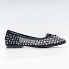 Sparkle Studded- Black Flat Ballerinas - view 2
