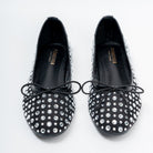 Sparkle Studded- Black Flat Ballerinas - view 4