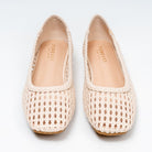 Woven Mesh - Beige Flats Ballerinas - view 4