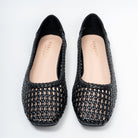 Woven Mesh - Black Flats Ballerinas - view 4