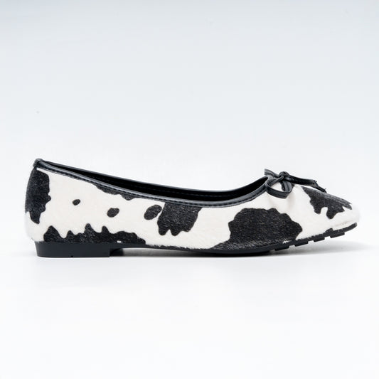 Holy Cow - Black Flat Ballerinas