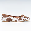 Holy Cow - Brown Flat Ballerinas