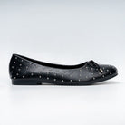 Serene Laser-Cut - Black Flats - view 2