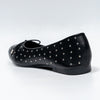 Serene Laser-Cut - Black Flats