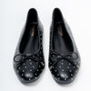 Serene Laser-Cut - Black Flats