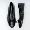 Serene Laser-Cut - Black Flats