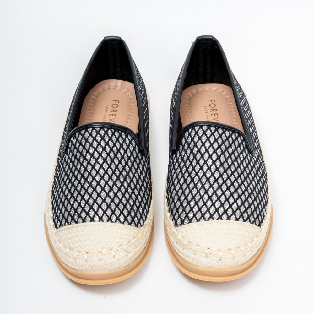 The Riviera Slip-On - Black Casual Espadrilles - view 4