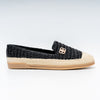 Jute Joy - Black Casual Espadrilles