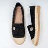 Jute Joy - Black Casual Espadrilles
