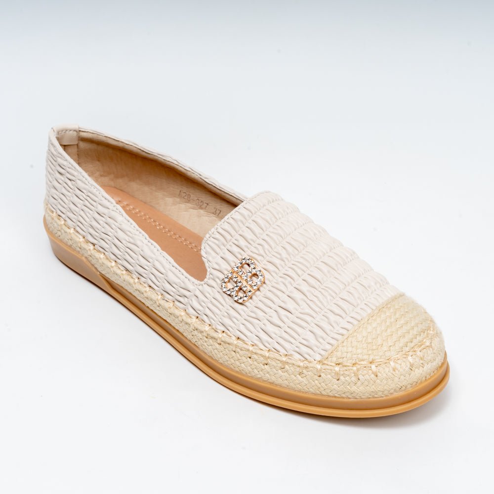 Jute Joy - Cream Casual Espadrilles - view 3