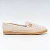 Jute Joy - Cream Casual Espadrilles