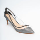 Starlit Elegance - Gun Metal Heels - view 3