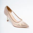Crystal Whisper - Gold Party Heels - view 3