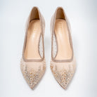 Crystal Whisper - Gold Party Heels - view 4