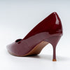 Signature Pointed - Maroon Pumps