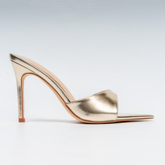 Glitter Queen - Gold Heels