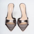 Glitter Queen - Gun Metal Heels - view 4