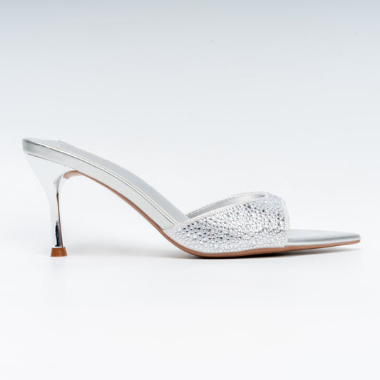 Stardust Glamour - Silver Heels