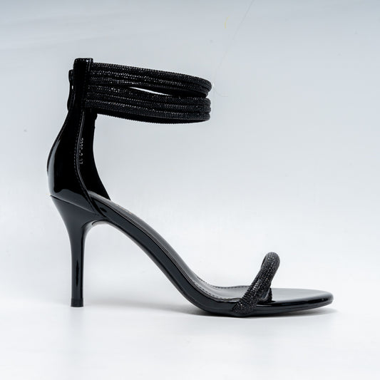 Not My Problem - Black Partywear Heels .